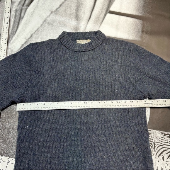 WM. Filene’s Son’s VNTG 60s made in USA sz Large Shetland Wool Knit Sweater A32 - Picture 3 of 4